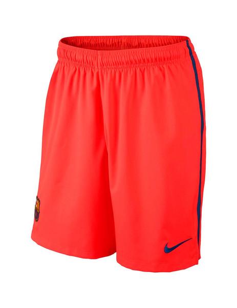 cerrar Abandono Miniatura Pantalón Corto Nike Hombre F.C. Barcelona Naranja