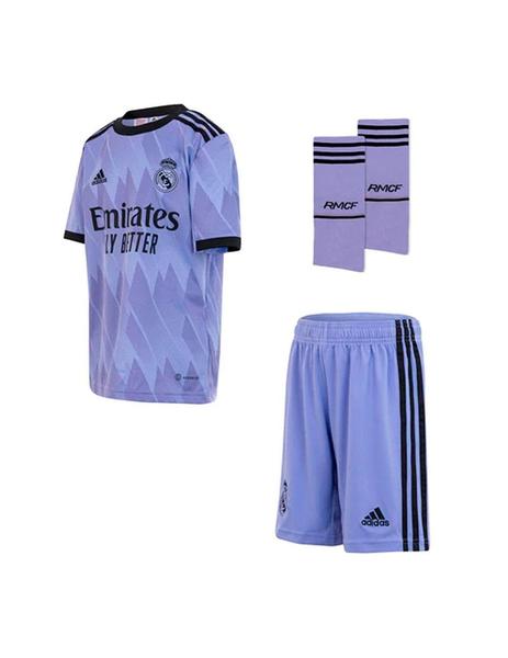 Conjunto Niño Adidas Real Madrid Temp 22-23 (2ª Equipaci